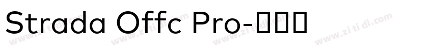 Strada Offc Pro字体转换 Strada Offc Pro字体转换